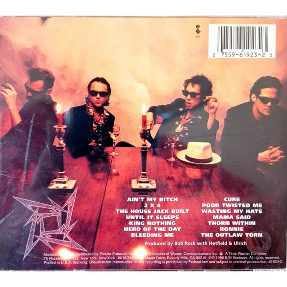 Metallica Load CD 1996 Hard Rock Heavy Metal Original Case and Booklet 37193cd - Picture 2 of 2